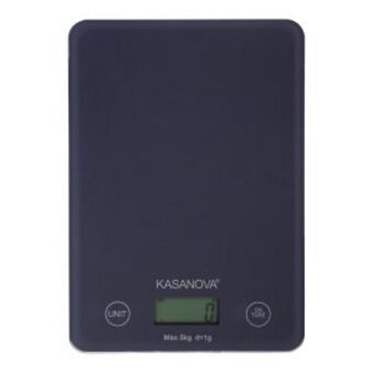 Bilancia da cucina digitale 5 kg blu
