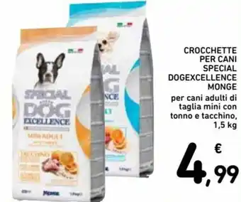 Monge Special Dog Excellence Crocchette per cani 1,5 kg