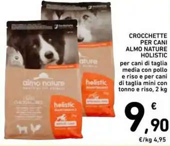 Spazio Conad Almo Nature Holistic crocchette per cani 2 kg offerta