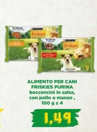 Spazio Conad Purina Alimento per Cani 100 g x 4 offerta