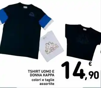 Spazio Conad Kappa Tshirt uomo e donna offerta