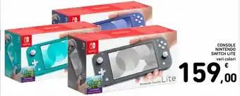Spazio Conad Nintendo Switch Lite Console offerta
