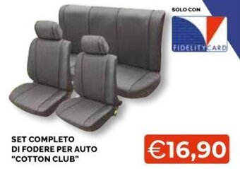 Mercatò Big Set Completo di Fodere per Auto "Cotton Club" offerta