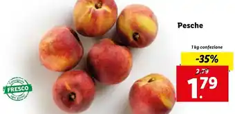 Lidl Pesche 1 kg offerta