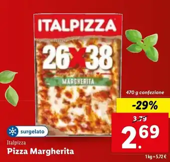 Lidl Italpizza Pizza Margherita 470 g offerta