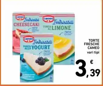 Spazio Conad Torte fresche cameo offerta