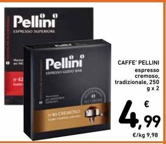 Spazio Conad Caffè pellini offerta