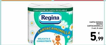 Spazio Conad Carta igienica regina cartacamomilla offerta