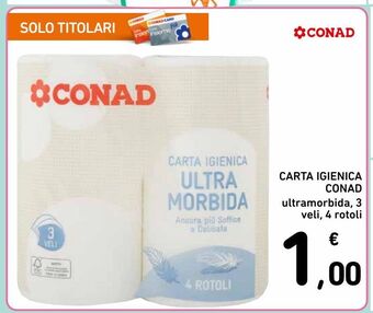 Spazio Conad Carta igienica conad offerta