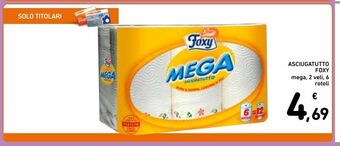 Spazio Conad Asciugatutto foxy offerta