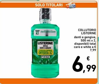 Spazio Conad Colluttorio listerine offerta