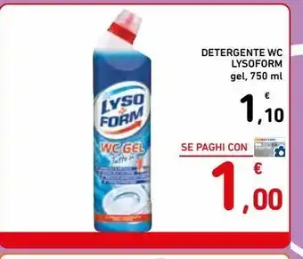 Spazio Conad Detergente wc lysoform offerta