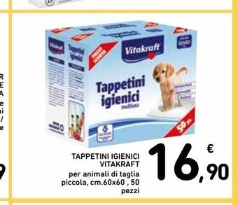 Spazio Conad Tappetini igienici vitakraft offerta