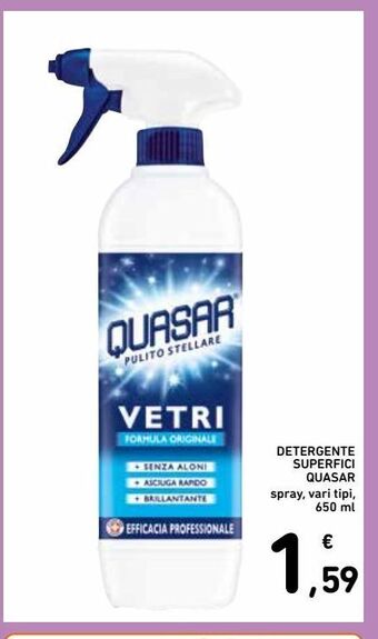 Spazio Conad Detergente superfici quasar offerta