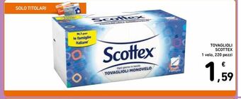 Spazio Conad Tovaglioli scottex offerta