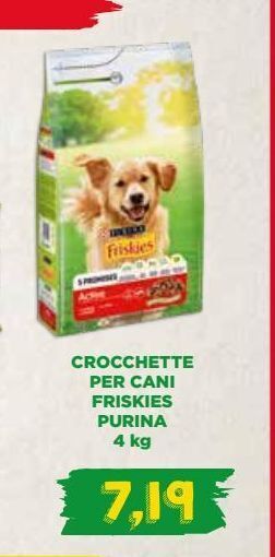 Spazio Conad Crocchette per cani friskies purina offerta