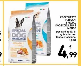 Crocchette per cani special dog excellence monge