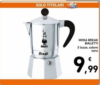 Spazio Conad Moka break bialetti offerta