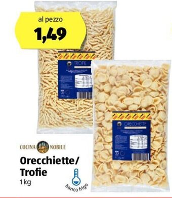 ALDI Cucina nobile orecchiette / trofie 1 kg offerta