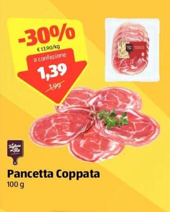 ALDI Il tagliere del re pancetta coppata 100 g offerta