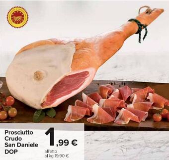Carrefour Market Prosciutto Crudo San Daniele DOP offerta