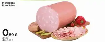 Carrefour Market Mortadella Puro suino offerta