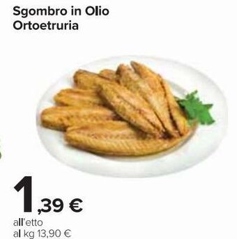 Carrefour Market Sgombro in olio ortoetruria offerta
