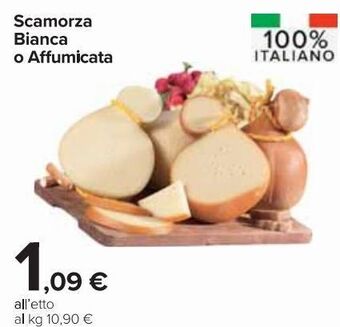 Carrefour Market Scamorza bianca o affumicata offerta