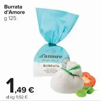 Carrefour Market Burrata d'amore 125 g offerta
