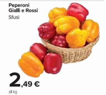 Carrefour Market Peperoni Gialli e Rossi offerta