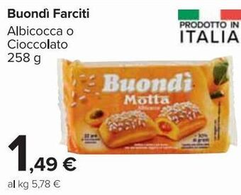 Carrefour Market Buondì Farciti 258 g offerta