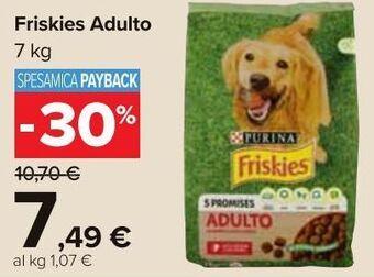 Carrefour Market Friskies Adulto 7 kg offerta