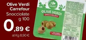 Carrefour Market Carrefour Olive verdi 100 g offerta
