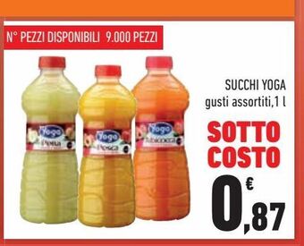 Conad City Yoga Succhi 1 l offerta