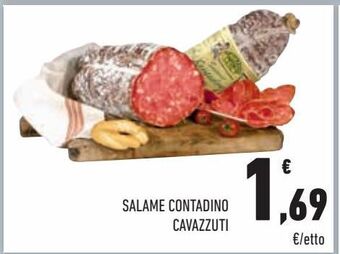 Salame contadino cavazzuti
