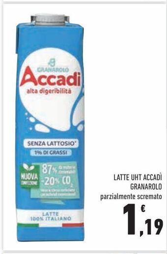 Conad City Granarolo Latte UHT Accadì offerta