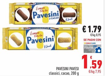 Conad City Pavesi Pavesini 200 g offerta