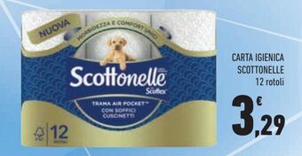 Conad City Scottonelle Carta igienica 12 rotoli offerta