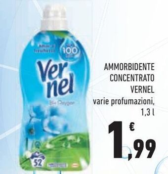 Conad City Vernel Ammorbidente concentrato 1,3 l offerta