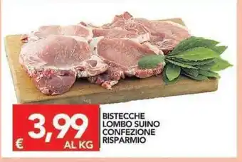 TuoDi Bistecche Lombo Suino Confezione Risparmio offerta