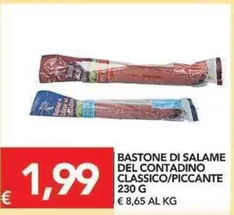 TuoDi Bastone di Salame del Contadino Classico/Piccante 230g offerta
