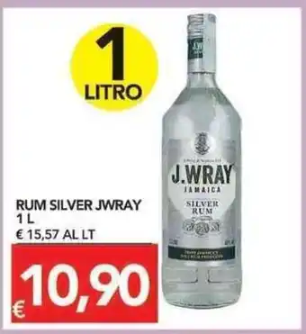 TuoDi J.Wray Rum Silver 1L offerta