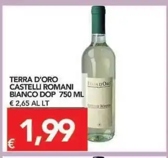 TuoDi D'Oro Castelli Romani Bianco Terra Dop 750ml offerta