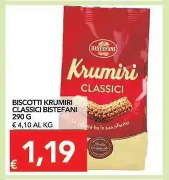 Bistefani Biscotti Krumiri Classici 290g