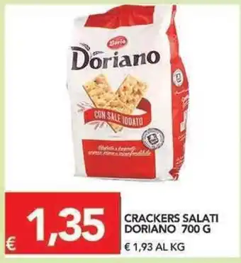 TuoDi Doria Doriano Salati Crackers 700g offerta