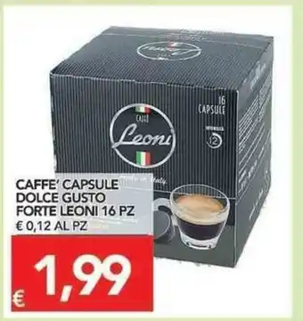 TuoDi Leoni Dolce Gusto Caffé Capsule Forte 16pz offerta