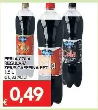 TuoDi Perla Cola Regular/Zer/s-Caffeina Pet 1,5L offerta