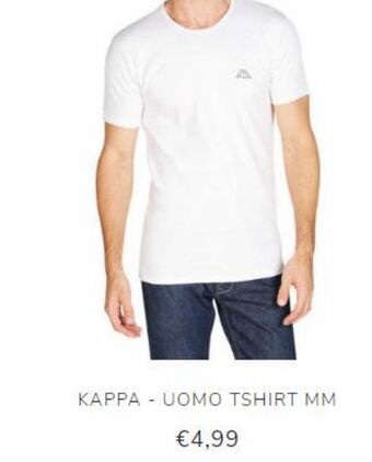 Globo Moda Kappa - Uomo Tshirt mm offerta