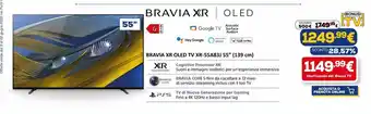 Euronics Bravia xr oled tv xr-55a83j 55" (139 cm) offerta