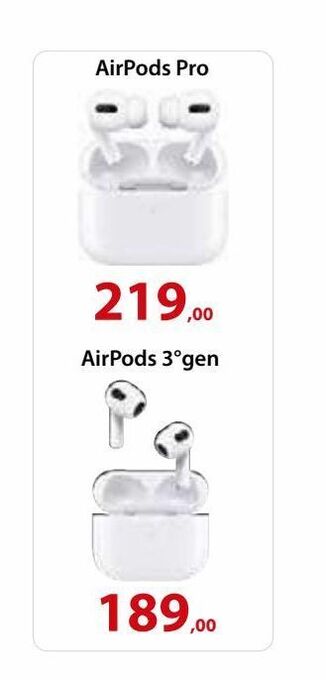Euronics Airpods pro offerta